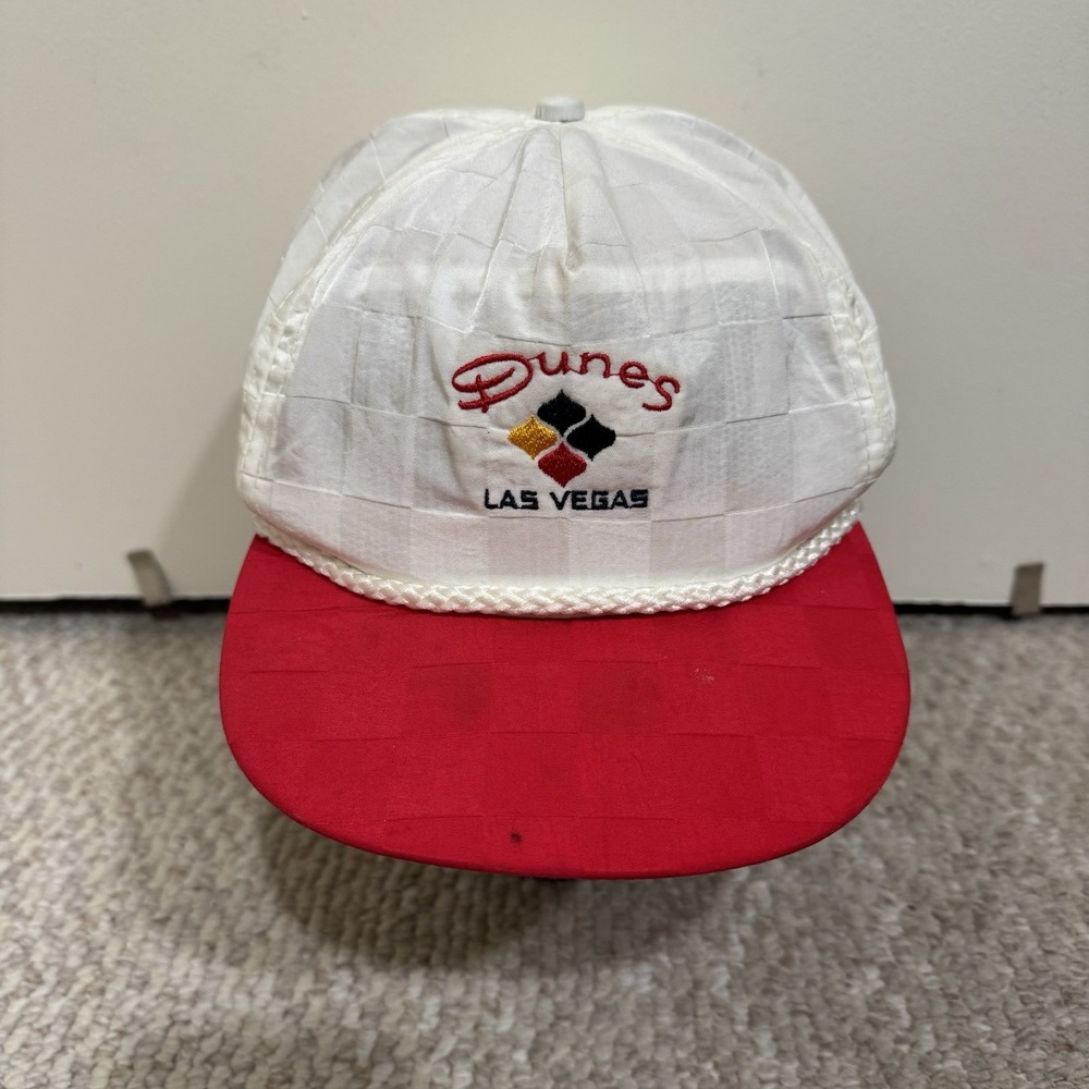 Vintage Dunes Las Vegas Casino And Hotel SnapBack Hat Cap OSFA Made in USA